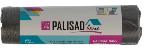Пакеты для мусора 60 л x 20 шт. серые, Home Palisad