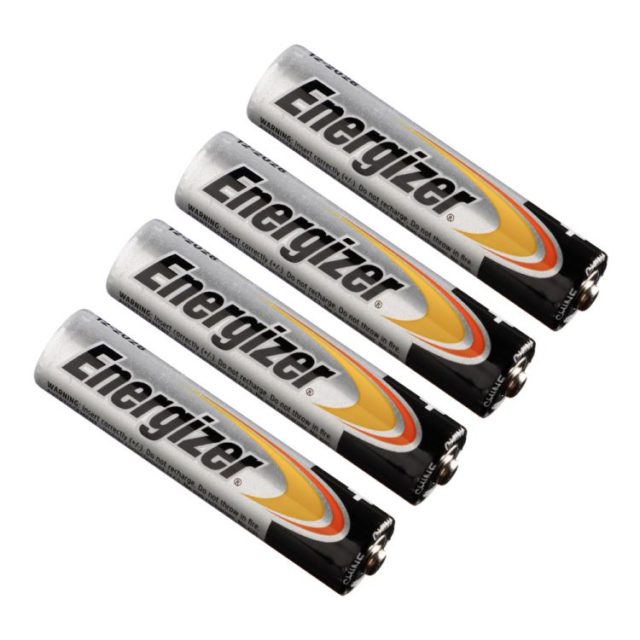 Батарейка Energizer Alkaline пальчиковая по 4 шт.